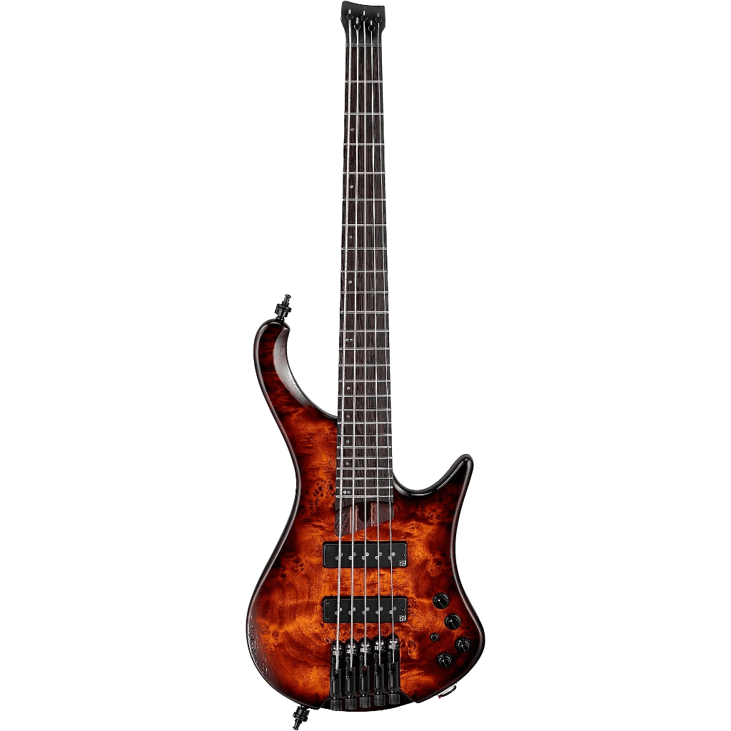Premium electric guitar with sunburst finish