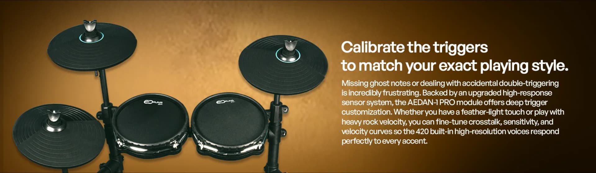 Responsive shells and hardware for every playing style