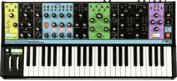 Synthesizer keyboard